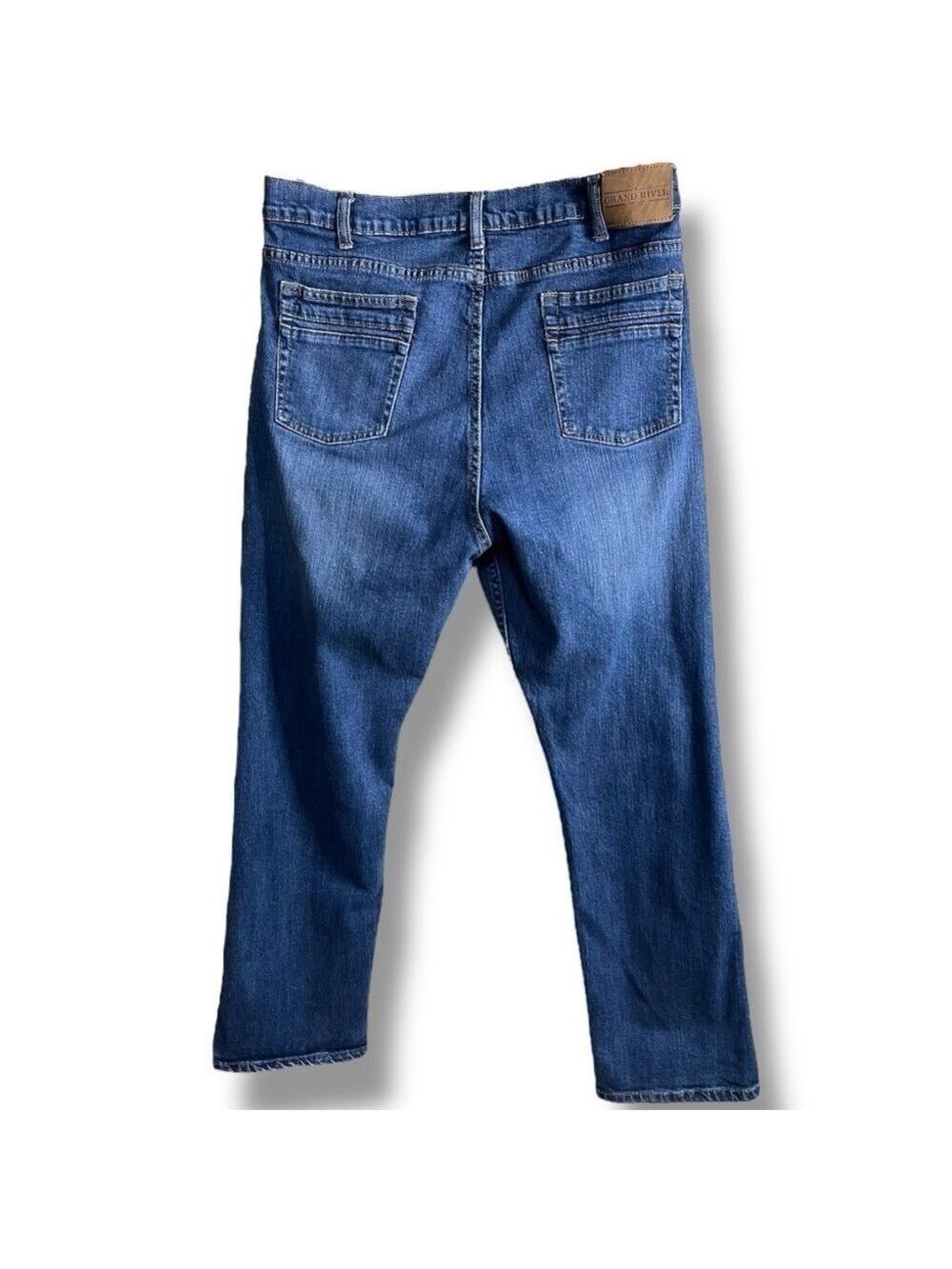 Grand River Medium Stone Stretch Traditional Straight Cut
Jeans 38/30 - Picture 2 of 7